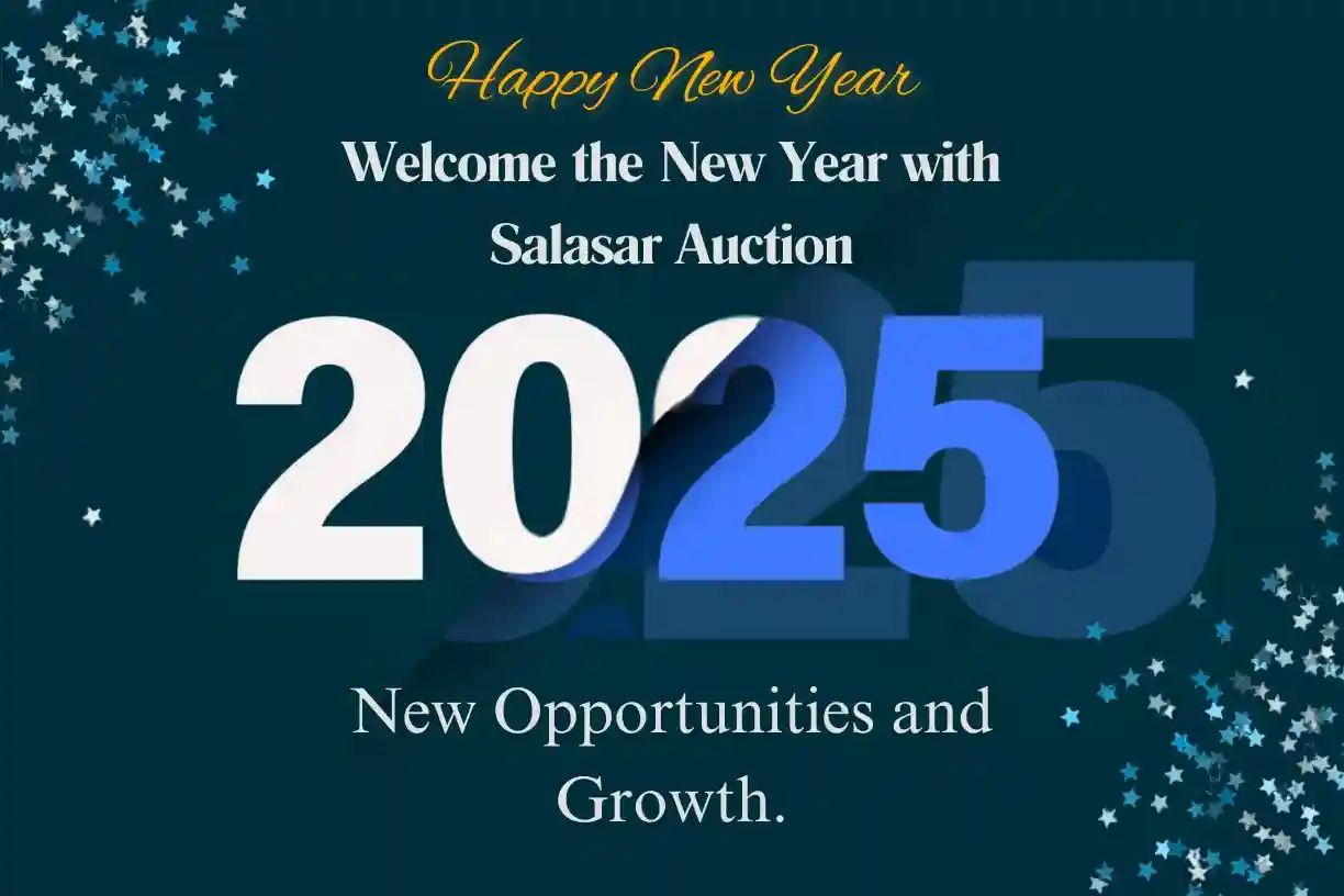 Welcome the New Year with Salasar Auction: New Opportunities and Growth