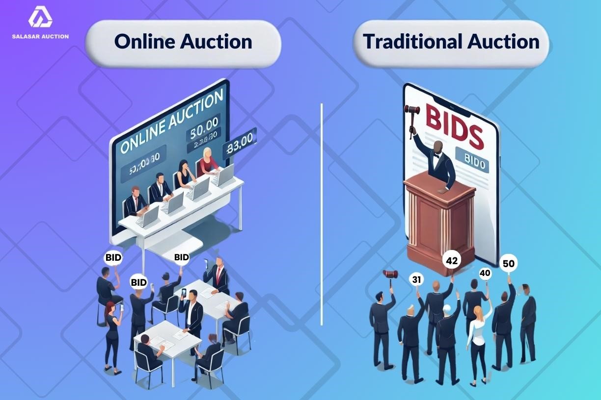 E-Auction vs.Traditional Auction: Why Online Bidding is the Future